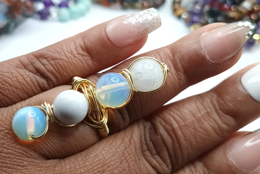 Opal Dreamz Infinity Ring 2