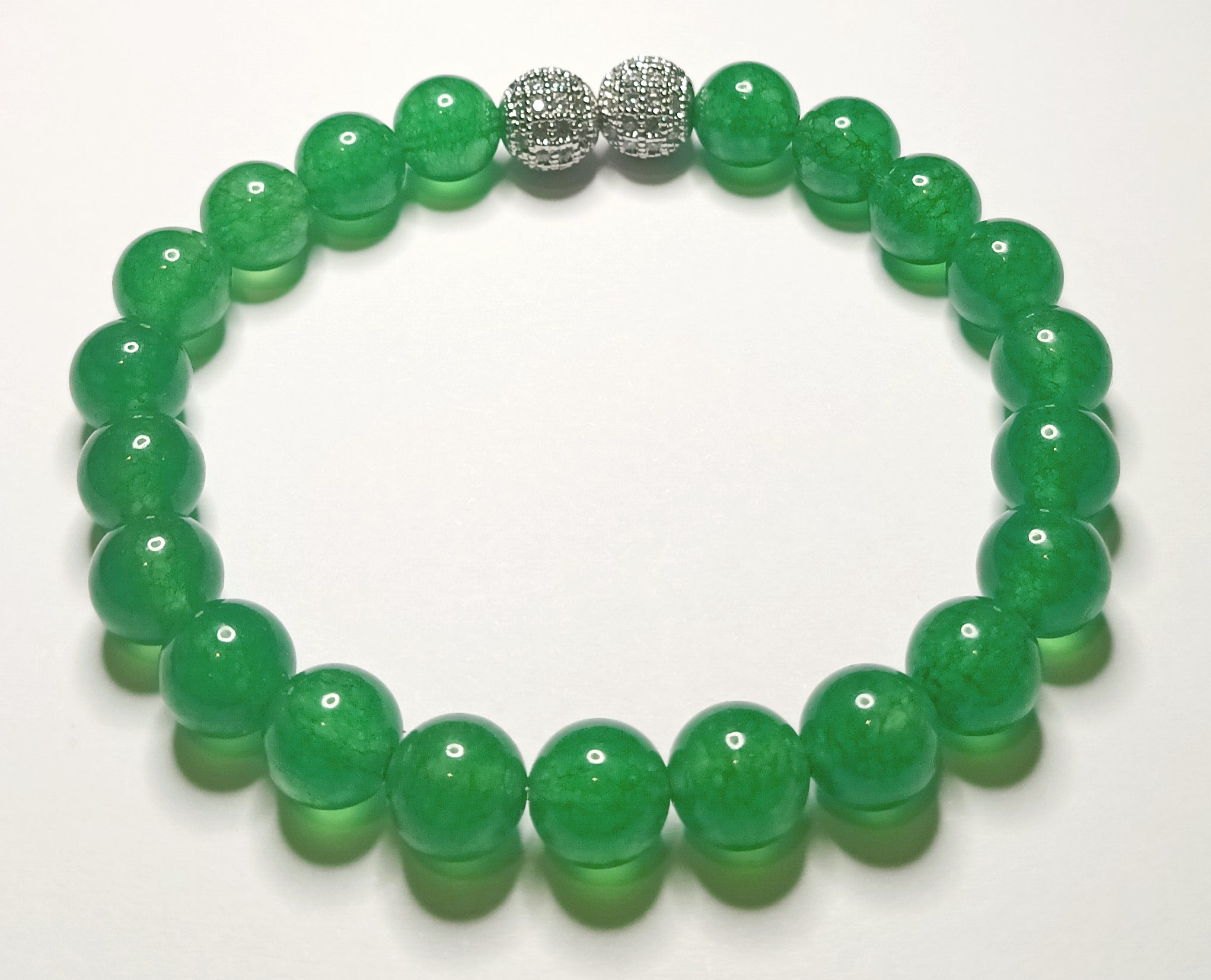 8mm Single Gemstone/Crystal Bracelets